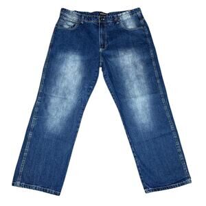 Vintage Y2k Southpole Relaxed Skater Denim Jeans Size 42x32